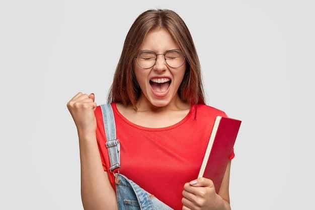 Student with Phone